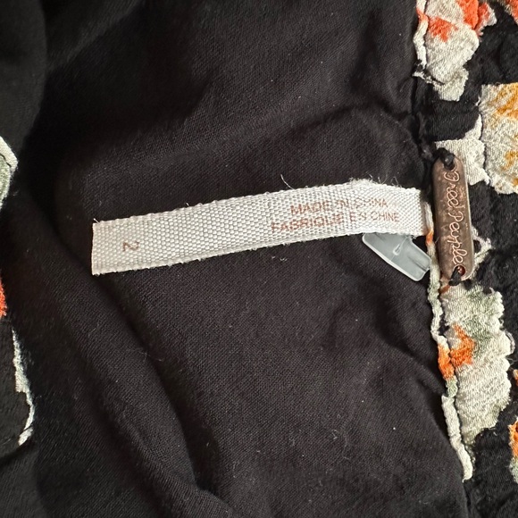 Free People Floral Mini Dress - Picture 4 of 9